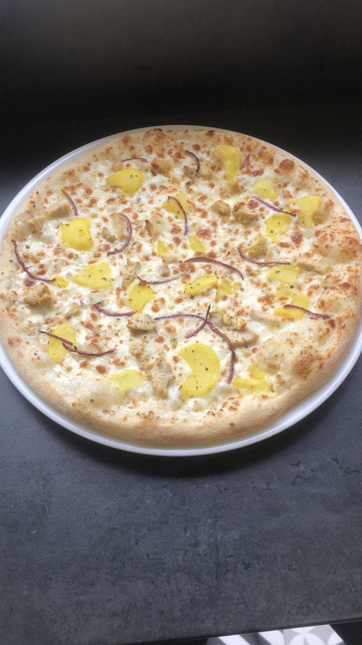 Pizza fermière 