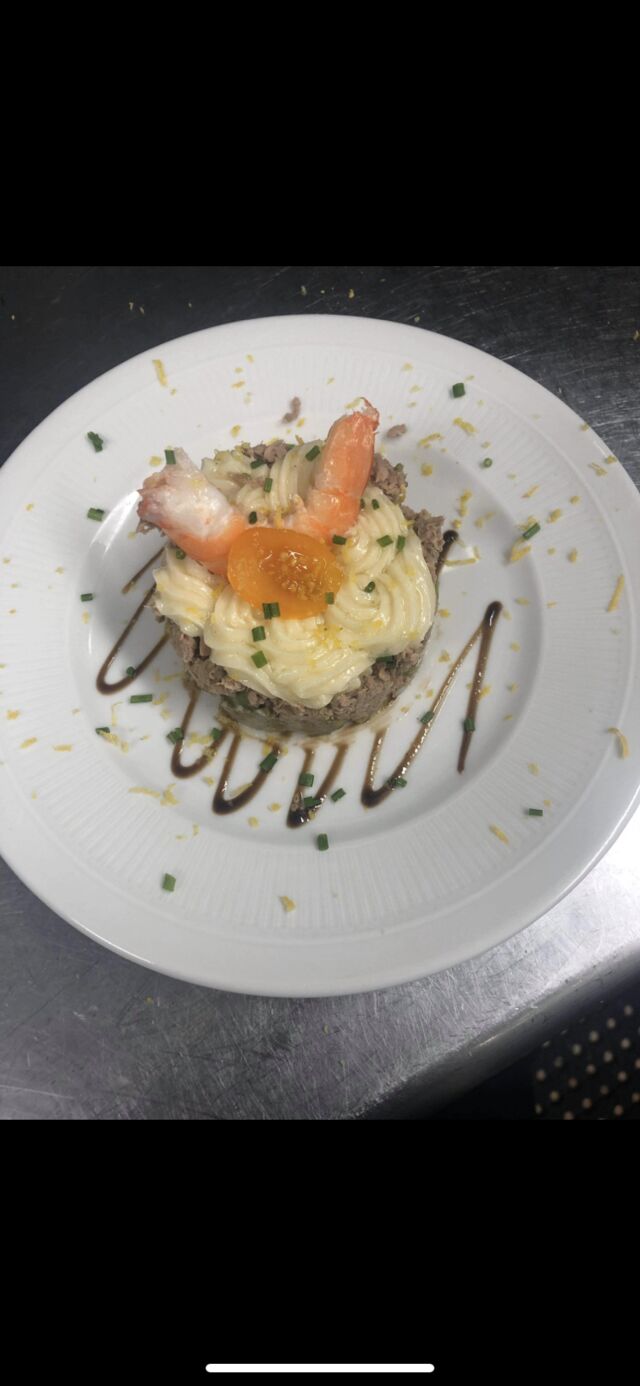 avocat crevette menu du jour