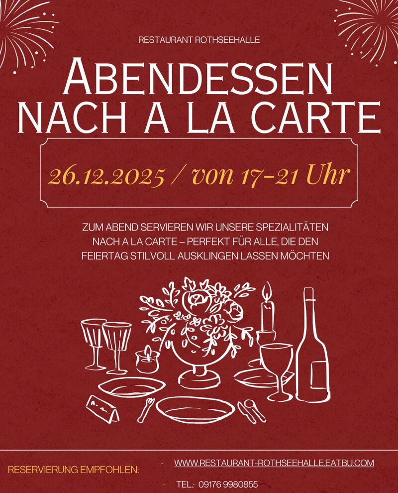 Abendessen 26.12