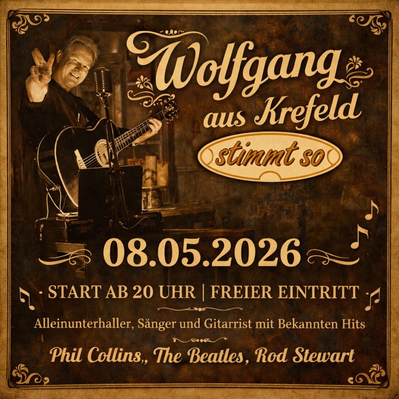 # Wolfgang aus Krefeld #
