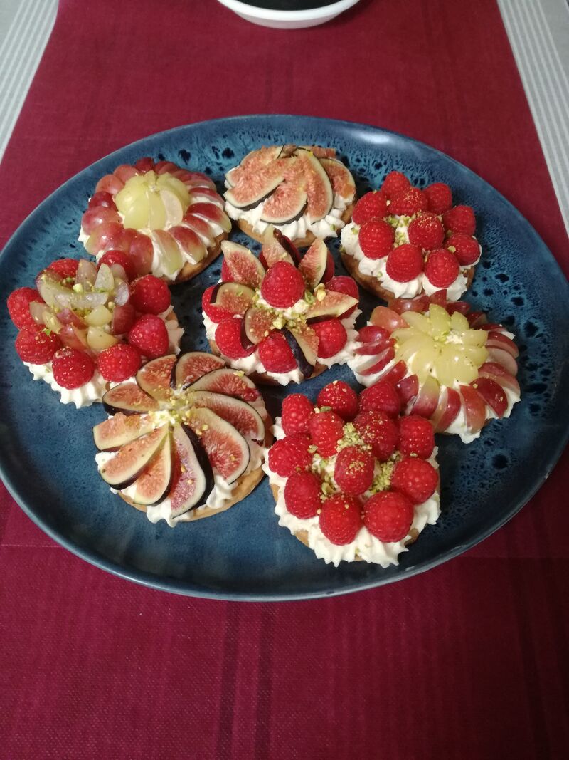 Tartelettes de fruits de saison