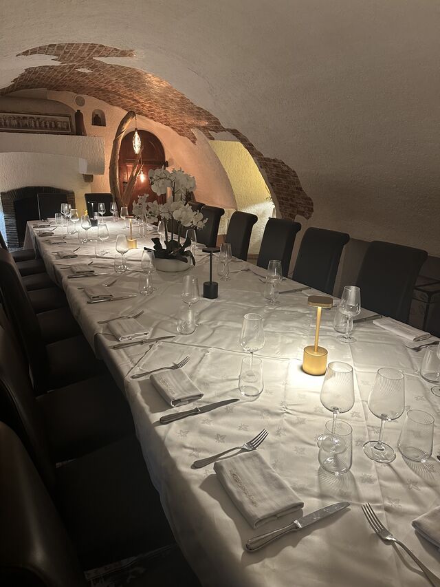 salle privative à l'étage 