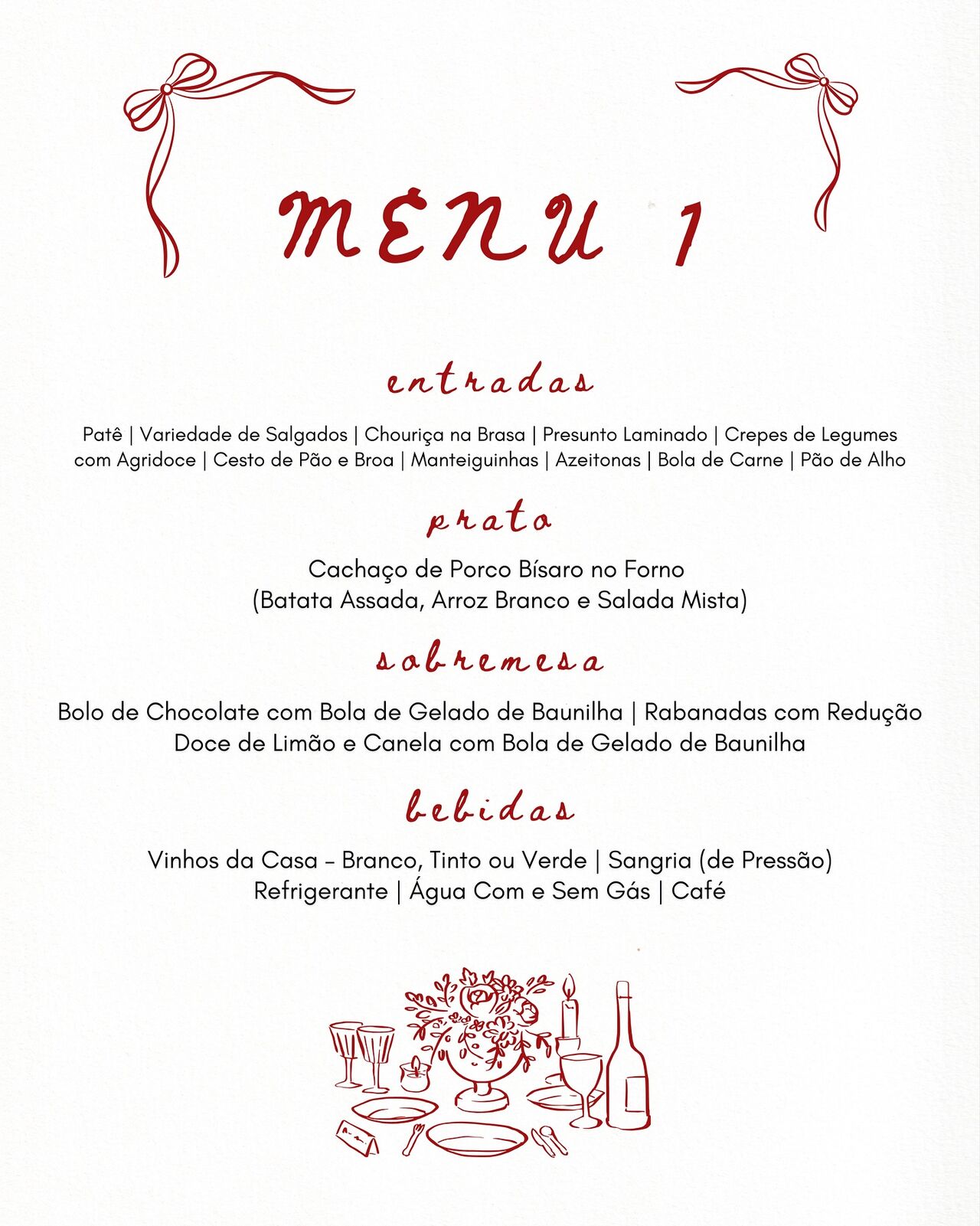 Menu Natal