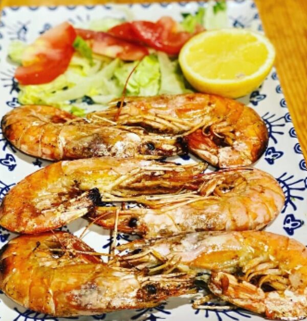 Gambón a la plancha