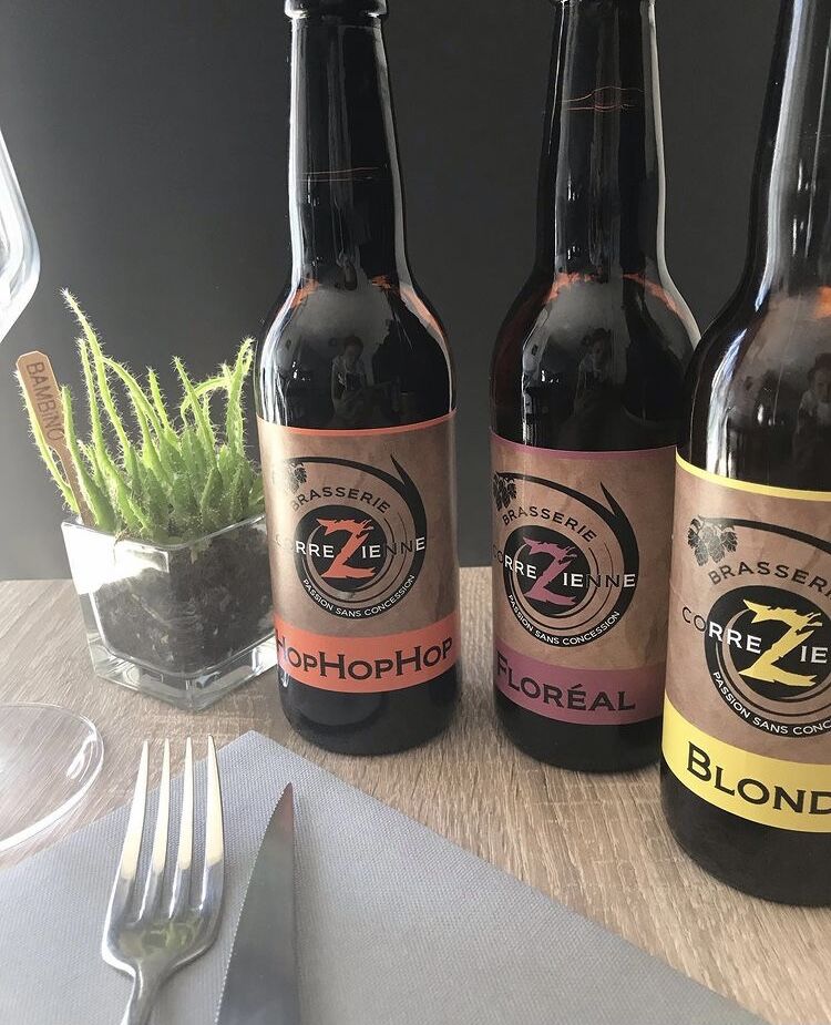 Bières servies à la table de Sophie