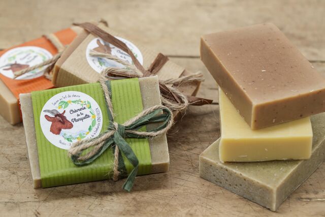 Savons au lait de chèvre