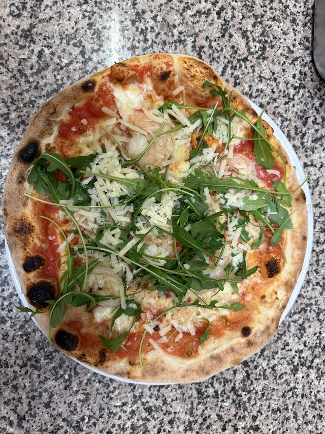 Pizza Gamberetti 