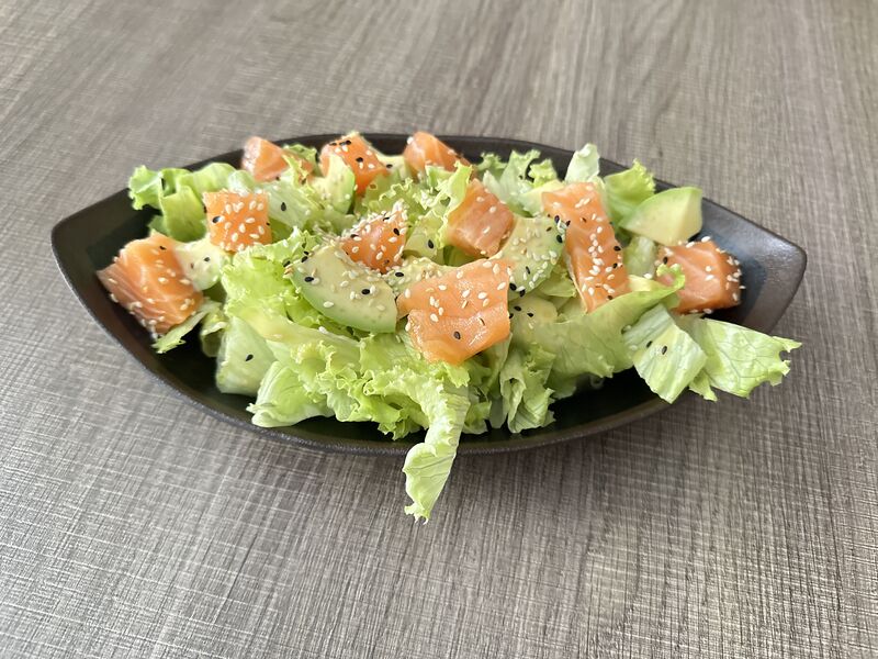 Salade saumon-avocat 