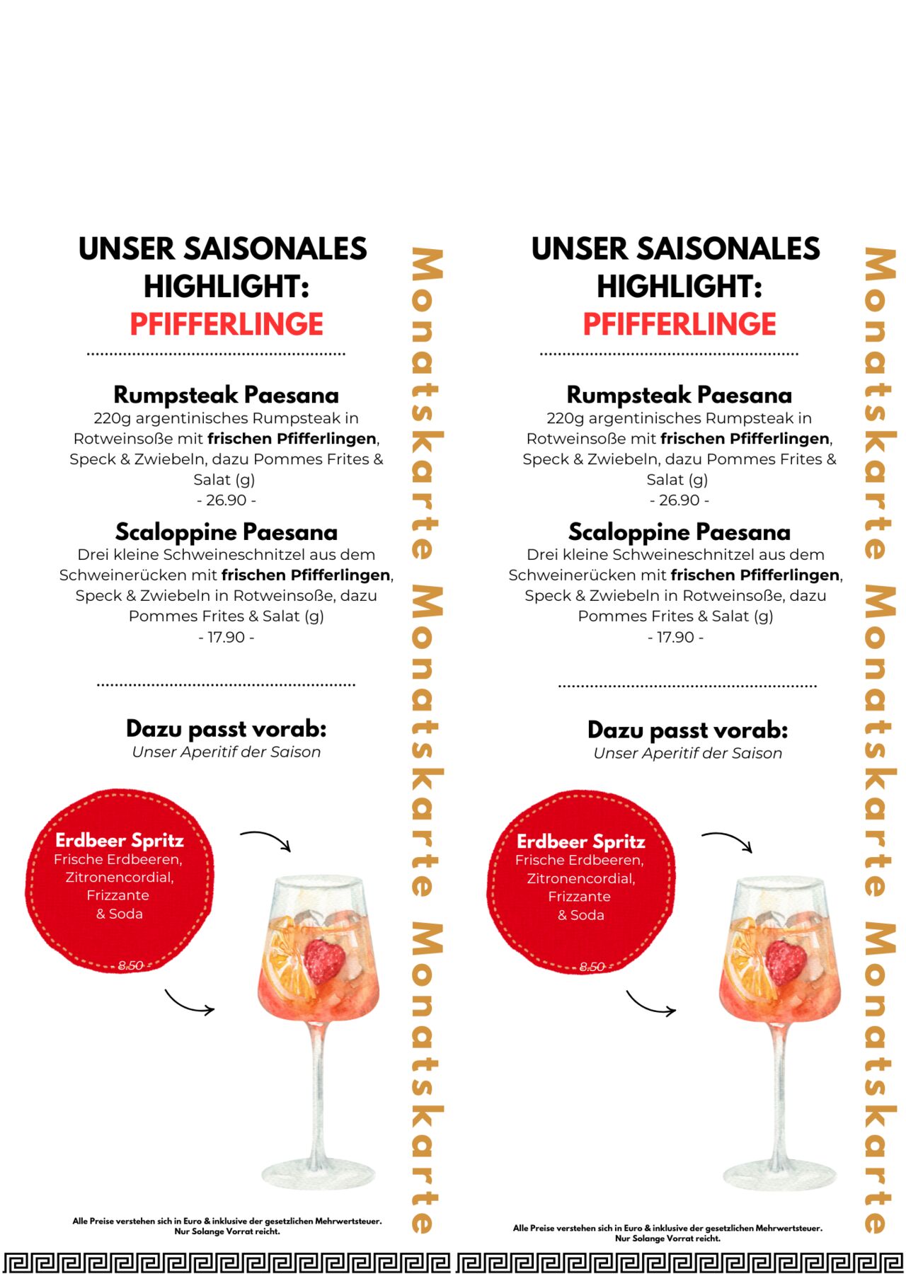 Pfifferling Saison 2025