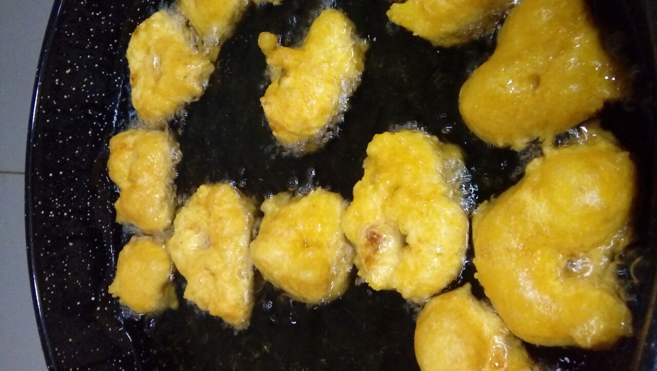 Cuando llegan las calabazas, ¿qué mejor que hacer bunyols? 