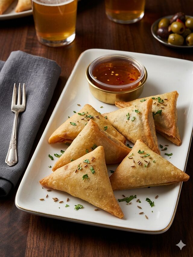 samoussas boeuf maison