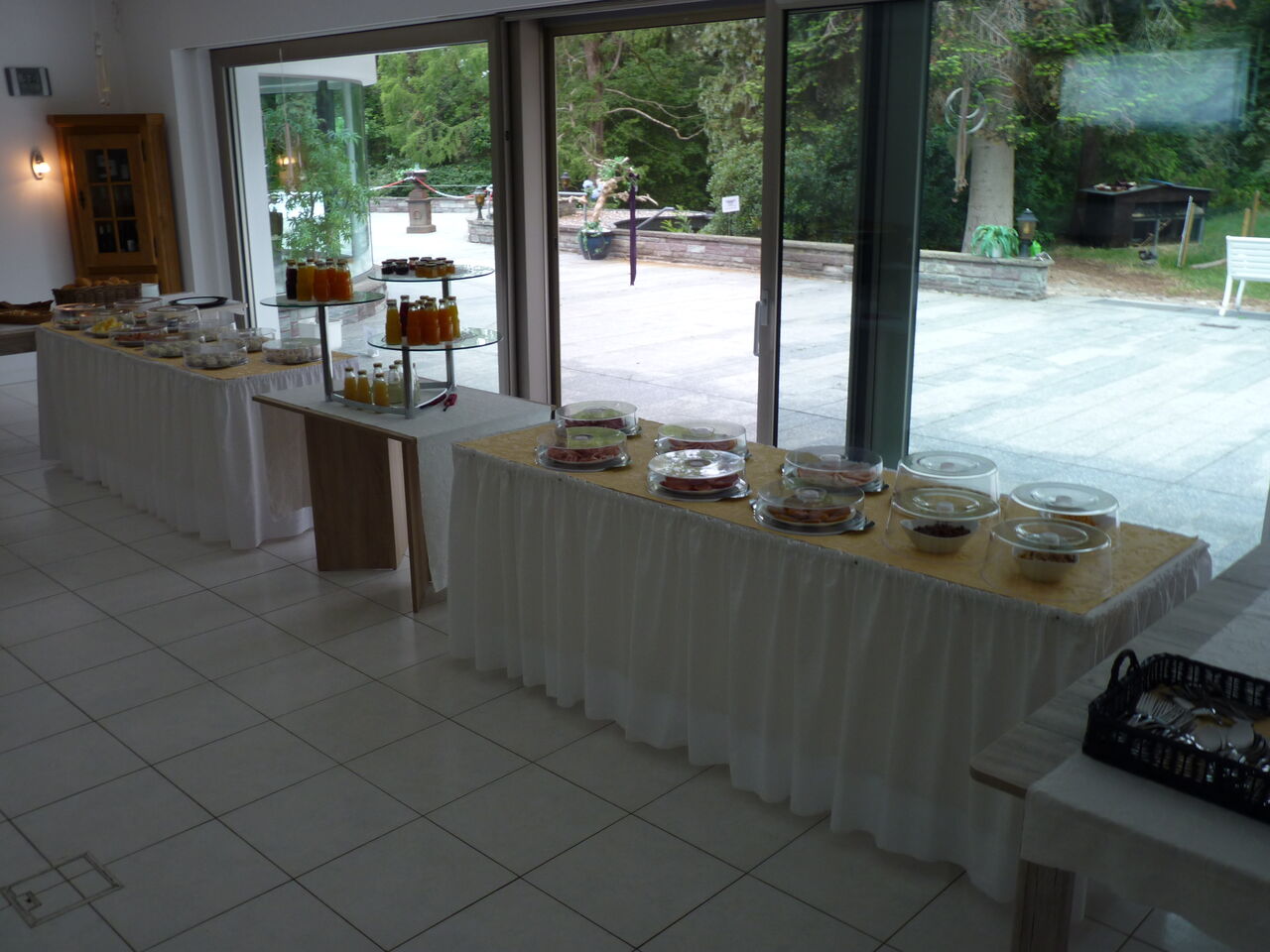 Frühstücksbuffet.