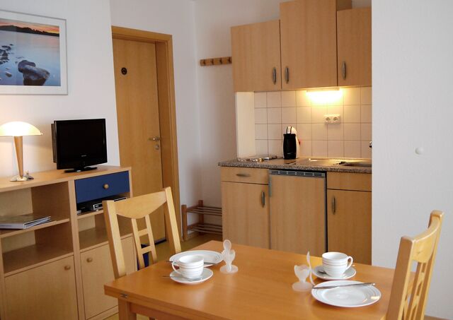 Essplatz und Küche Ap. 1