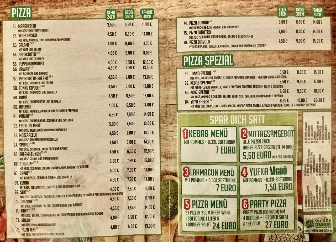 Hayat Pizza Kebap Haus Konz Turca Cocina Cerca De Mi Reserve