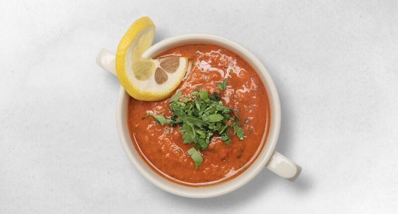 Kalte Paradeiser suppe. 5.90