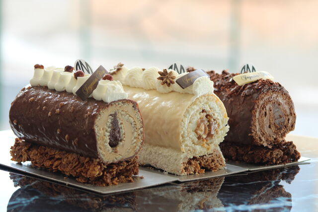 Bûches roulées de Noël 