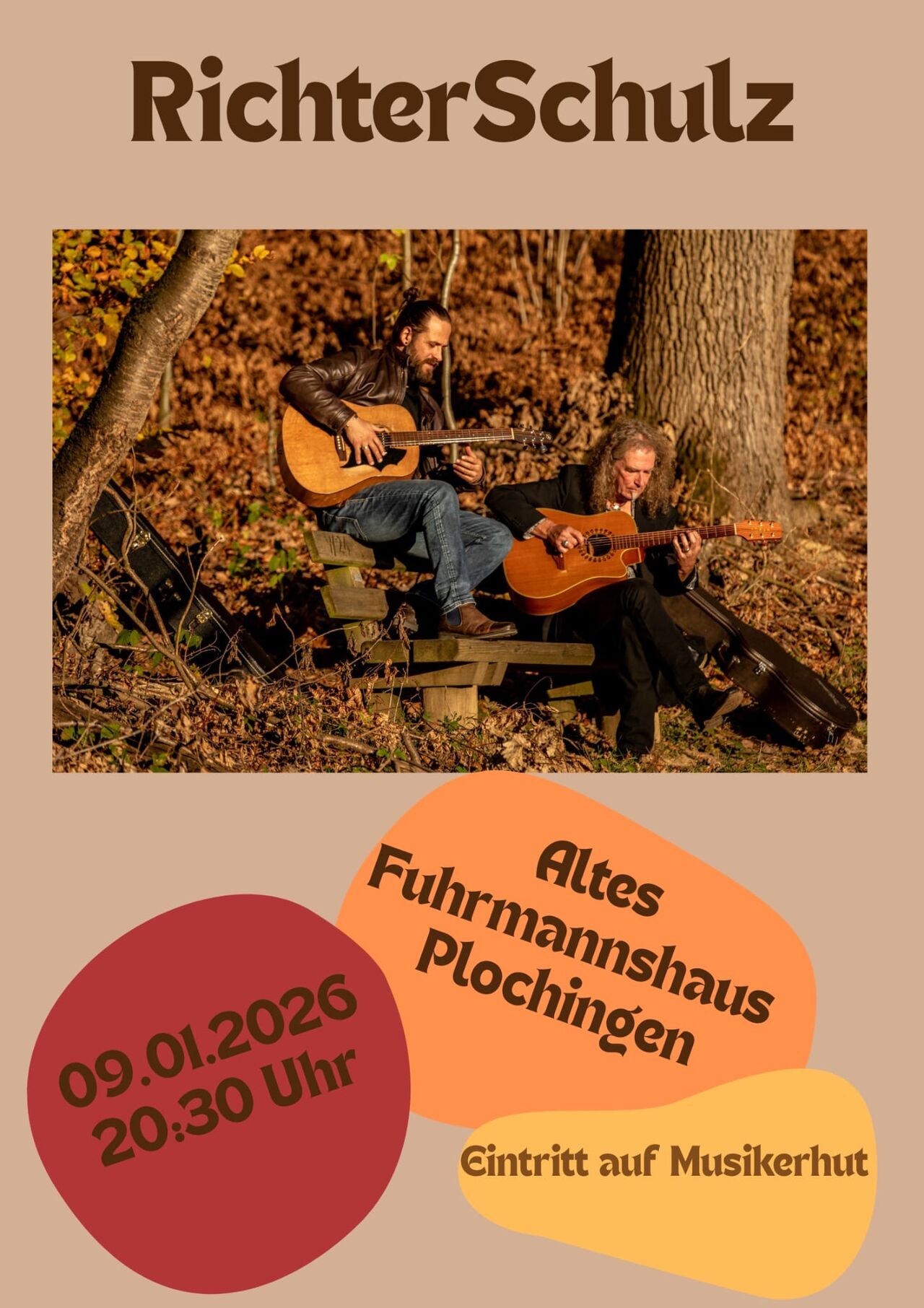 "RichterSchulz" am Freitag, 09.01.2026, ab 20:30 Uhr