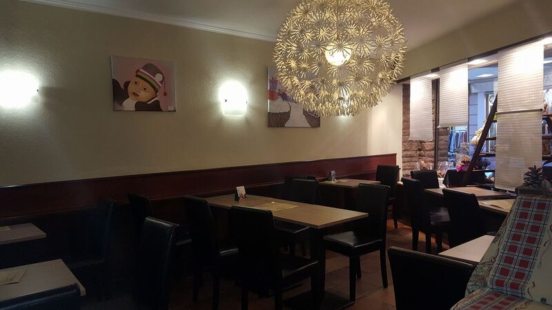 Notre salon de thé .