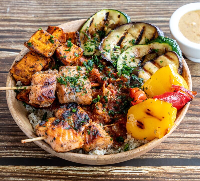 Fonio délice au saumon