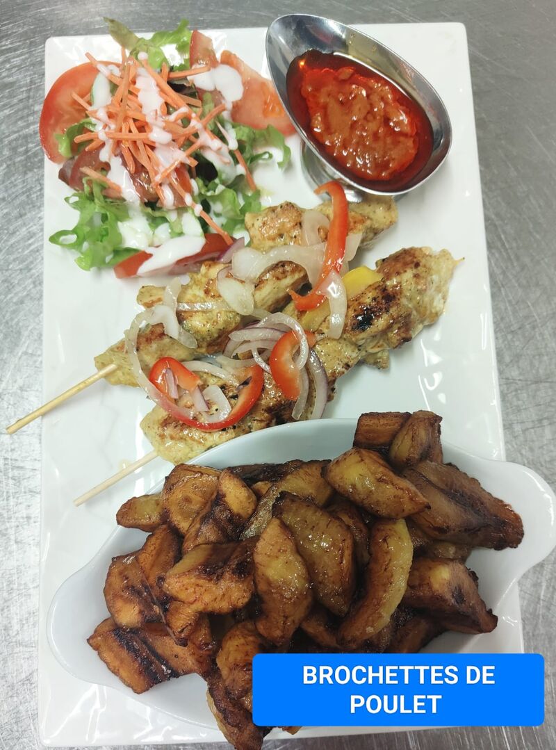 Nos Brochettes de Poulet