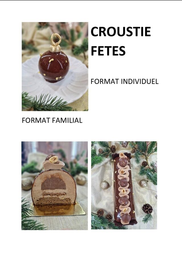Bûche CROUSTIE FETES