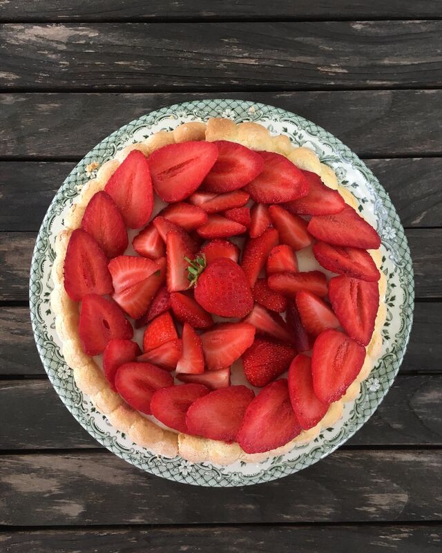 Charlotte aux fraises