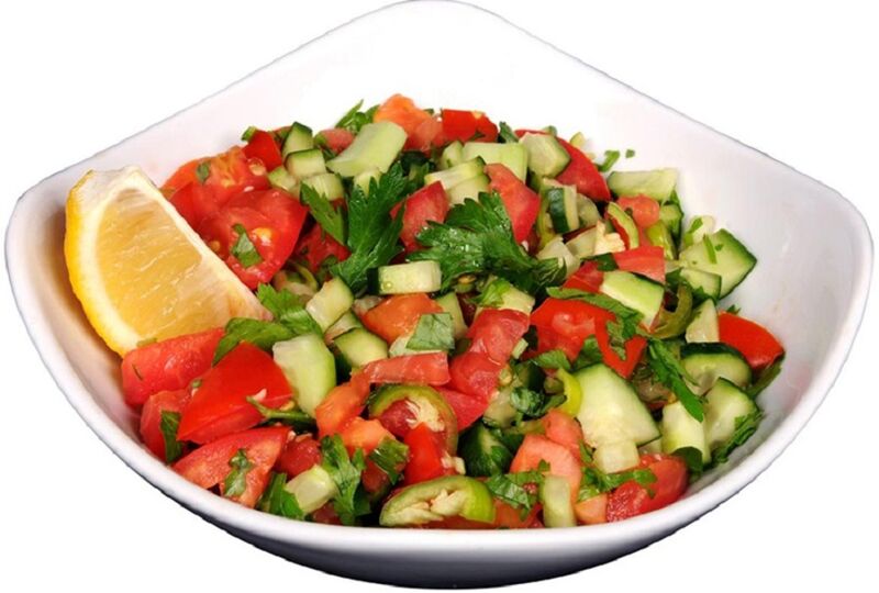 Çoban Salatas - Shepherd's Salad