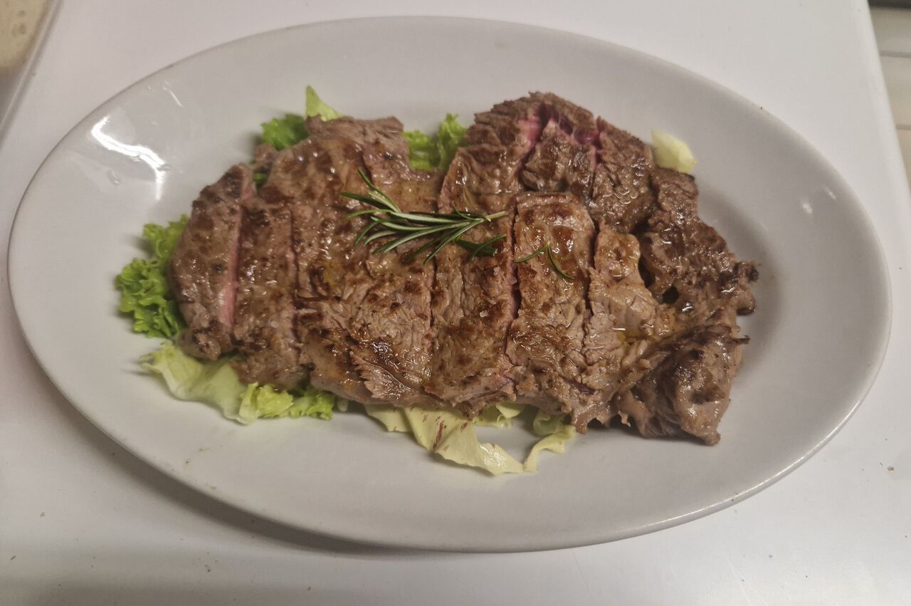 TAGLIATA AL SALE DI CERVIA E ROSMARINO
