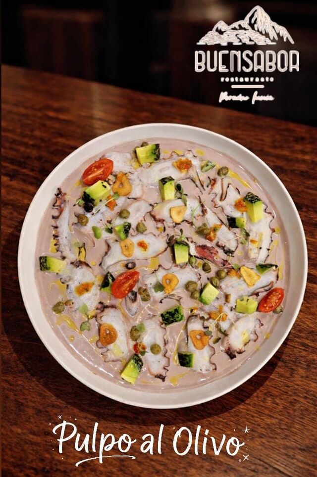 Pulpo al olivo