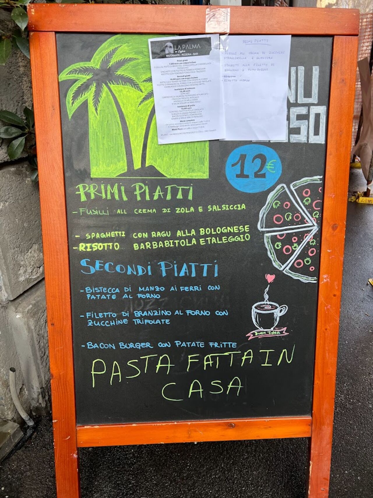 MENU FISSO