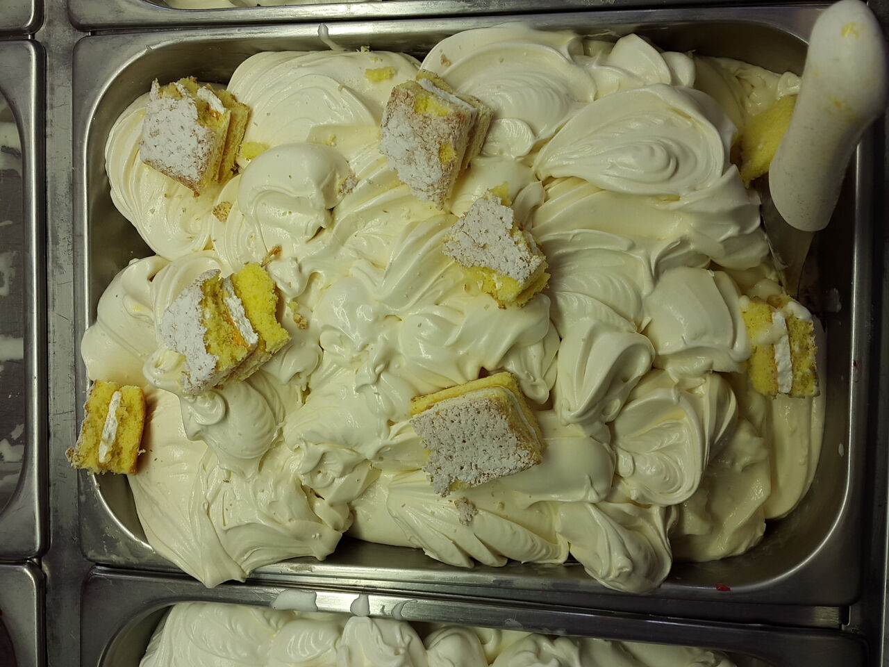 Gelato con bioches Kinder Paradiso