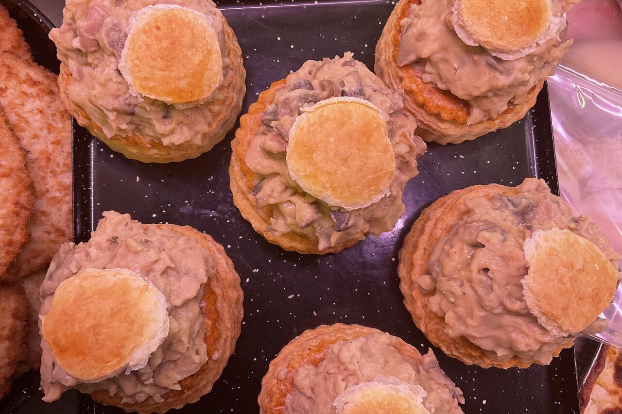 Vol au vent au ris de veau