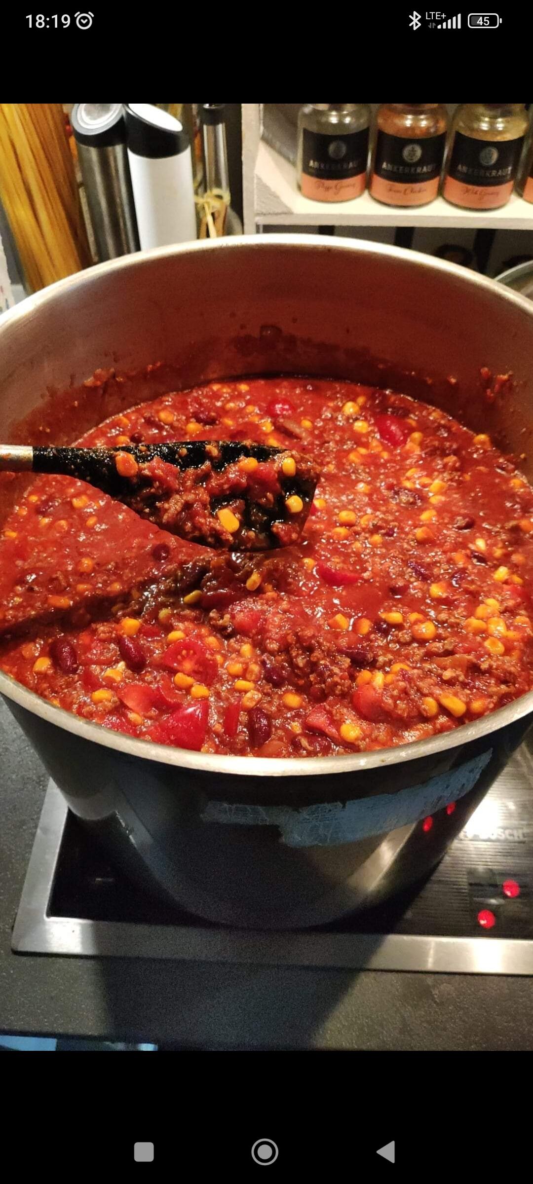 Home Made Chilli con Carne