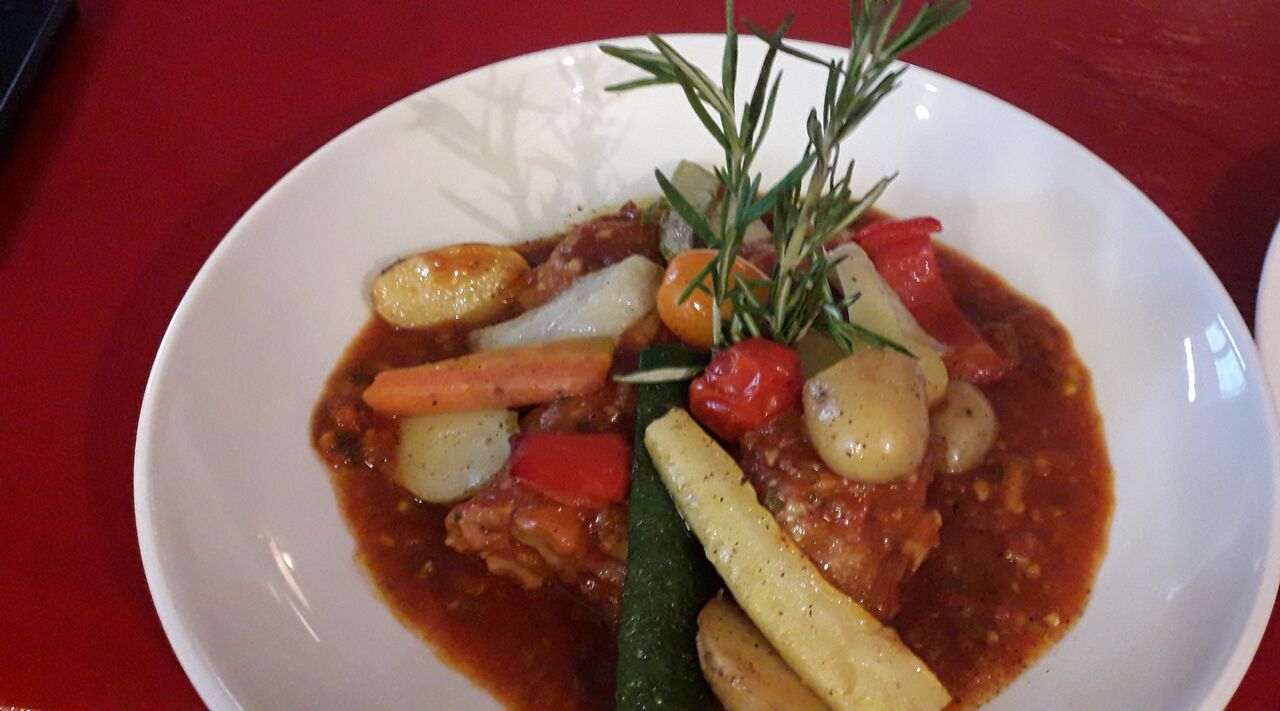 Pieds Paquets à la Marseillaise et ses légumes