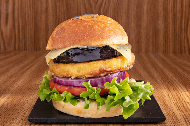 Green Burger un vegeburger complet