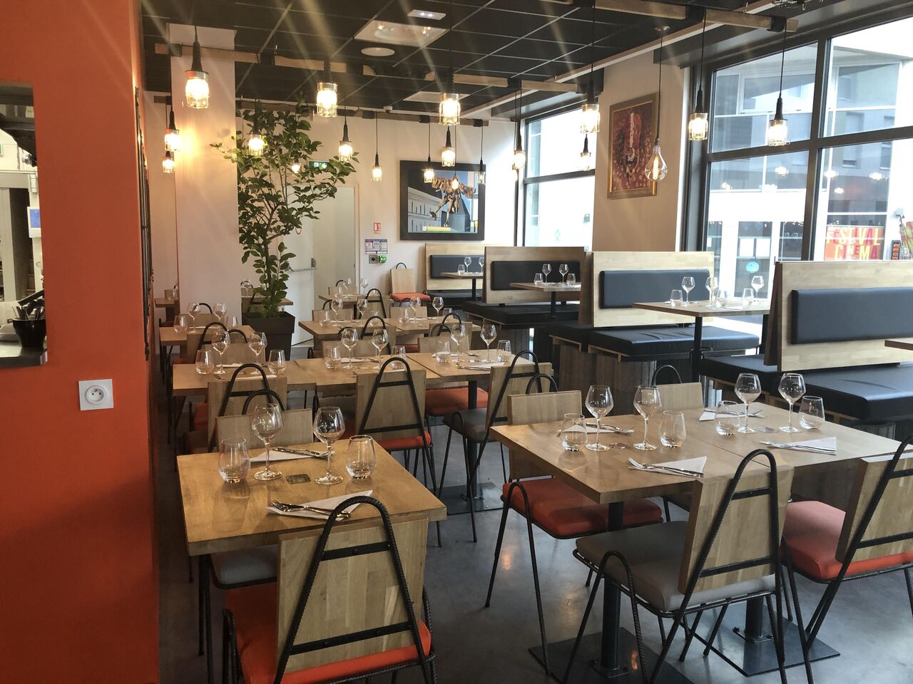 La salle côté restaurant