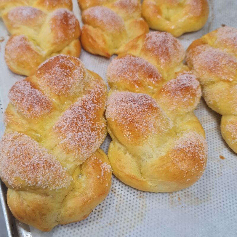 Trenzas de mantequilla 