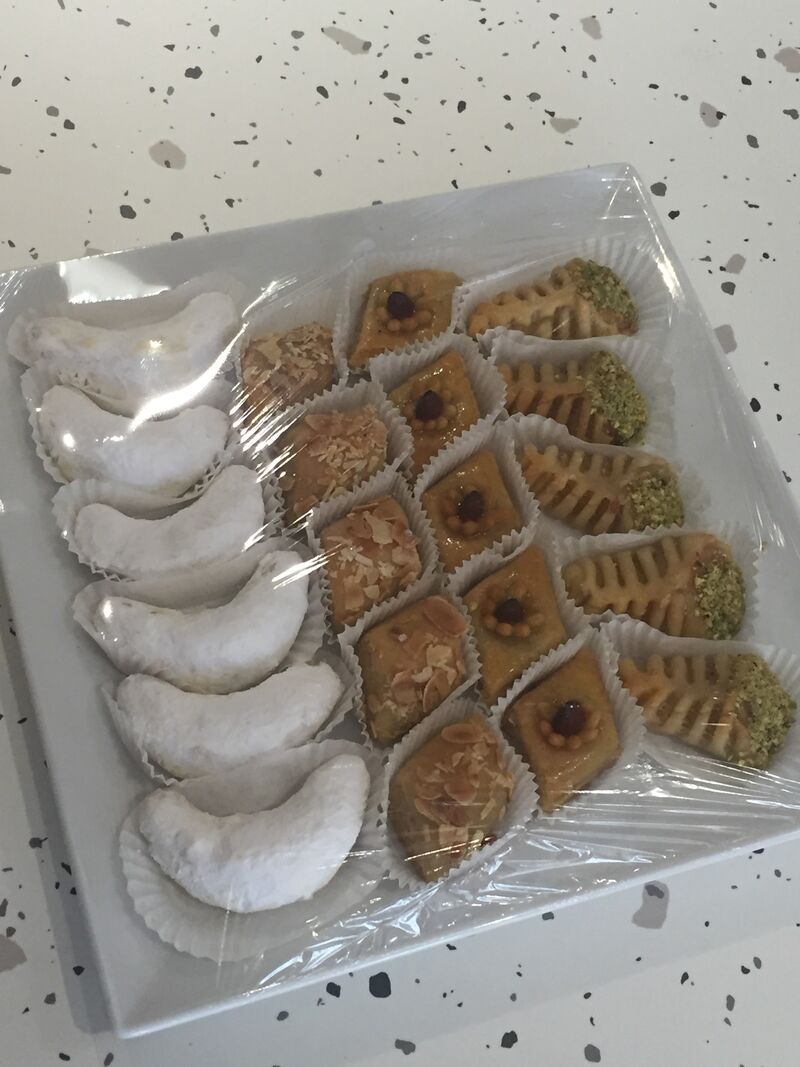 assortiment de 4 pâtisseries 5€