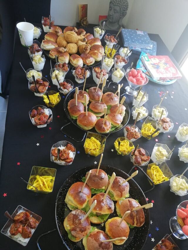 buffet apéro déjeunatoire