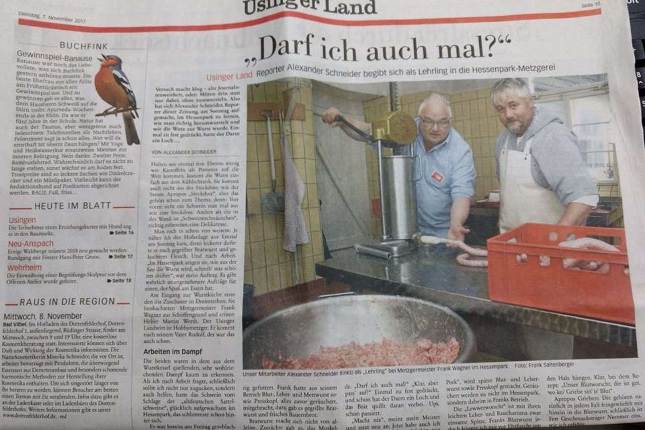 Schlachten wie zu Omas Zeiten