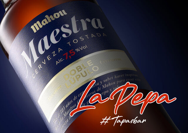 Cerveza Maestra 7,2º Doble Lúpulo 