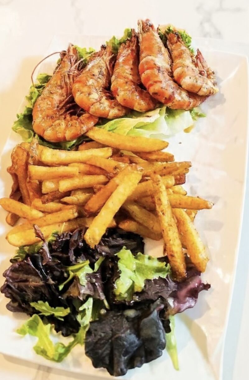 Gambas à la plancha 