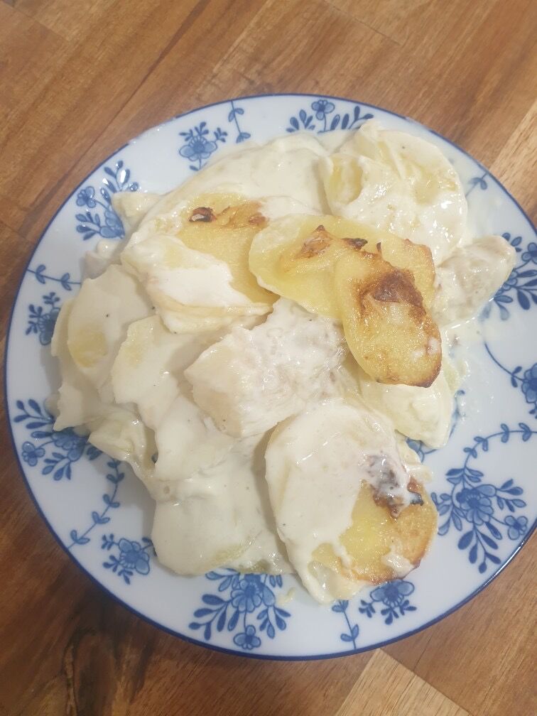 Morue à la crème