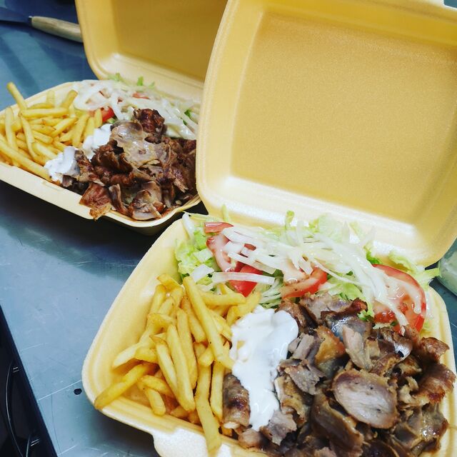 Les assiettes Kebab à emporter 