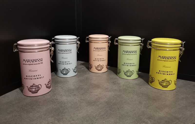 Biscuits Marabissi boîte métal différents parfums=de 11.50€ à 15.90€ 