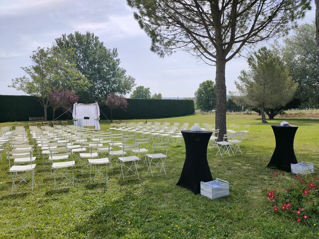 Cérémonie de mariage en extérieur