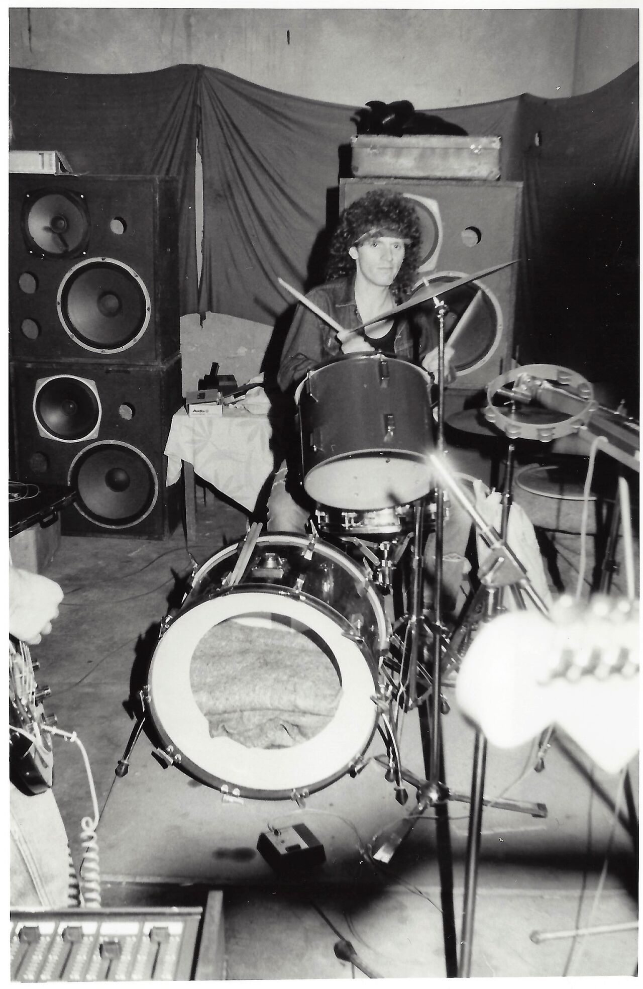 Unser Proberaum in der Magdeburger Str. (Pizzahaus)