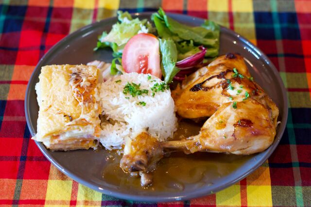 Poulet miel citron gingembre 