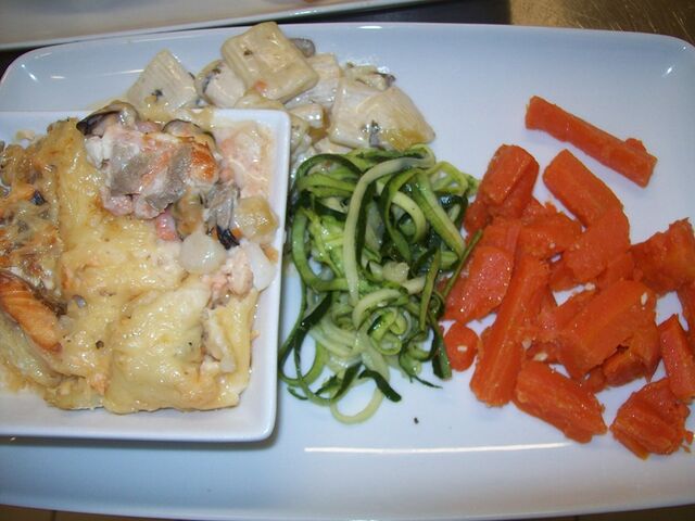 Gratin de fruits de mer