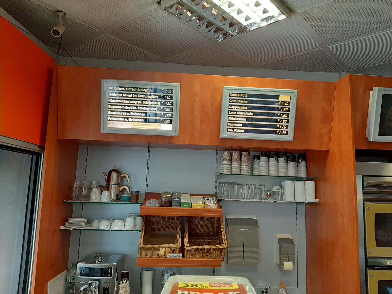 Warme Getränke to Go oder auch bei uns zu genießen 